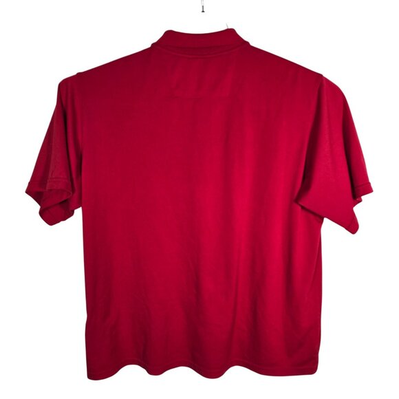 Antigua Washington Nationals Red Polo Shirt XL 100% Polyester Embroidered Logo‎ - Picture 3 of 7